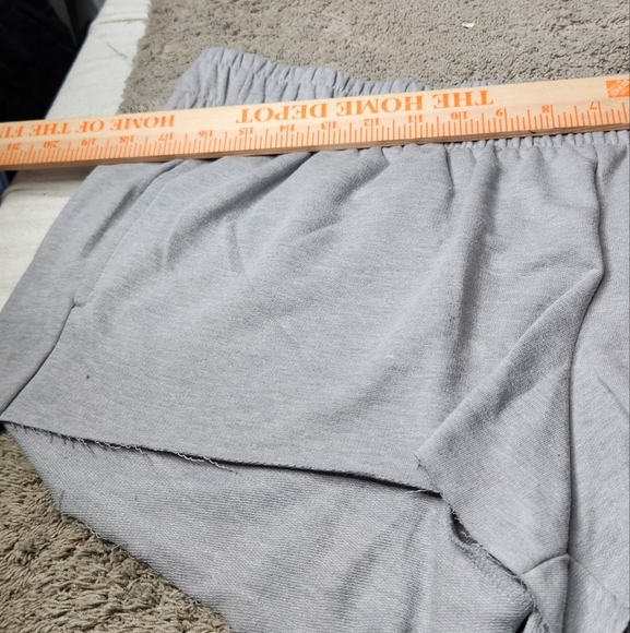 Women's Grey Elastic Waist Shorts - Wild Fable - Size XL - Picture 2 of 6